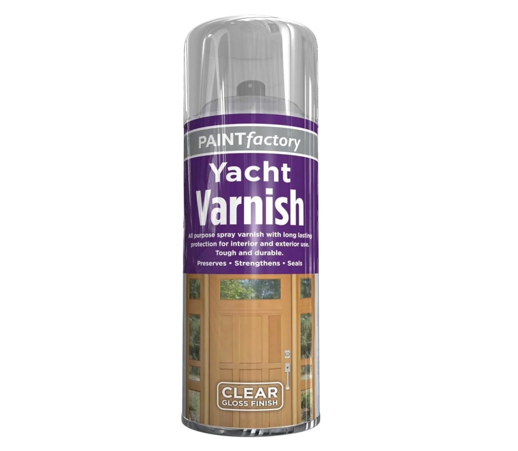 All Purpose Yacht Varnish 400ML - Professional Gloss Finish Spray